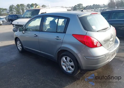 2007 Nissan Versa 1.8Sl from USA, damaged, VIN 3N1BC13E07L398582